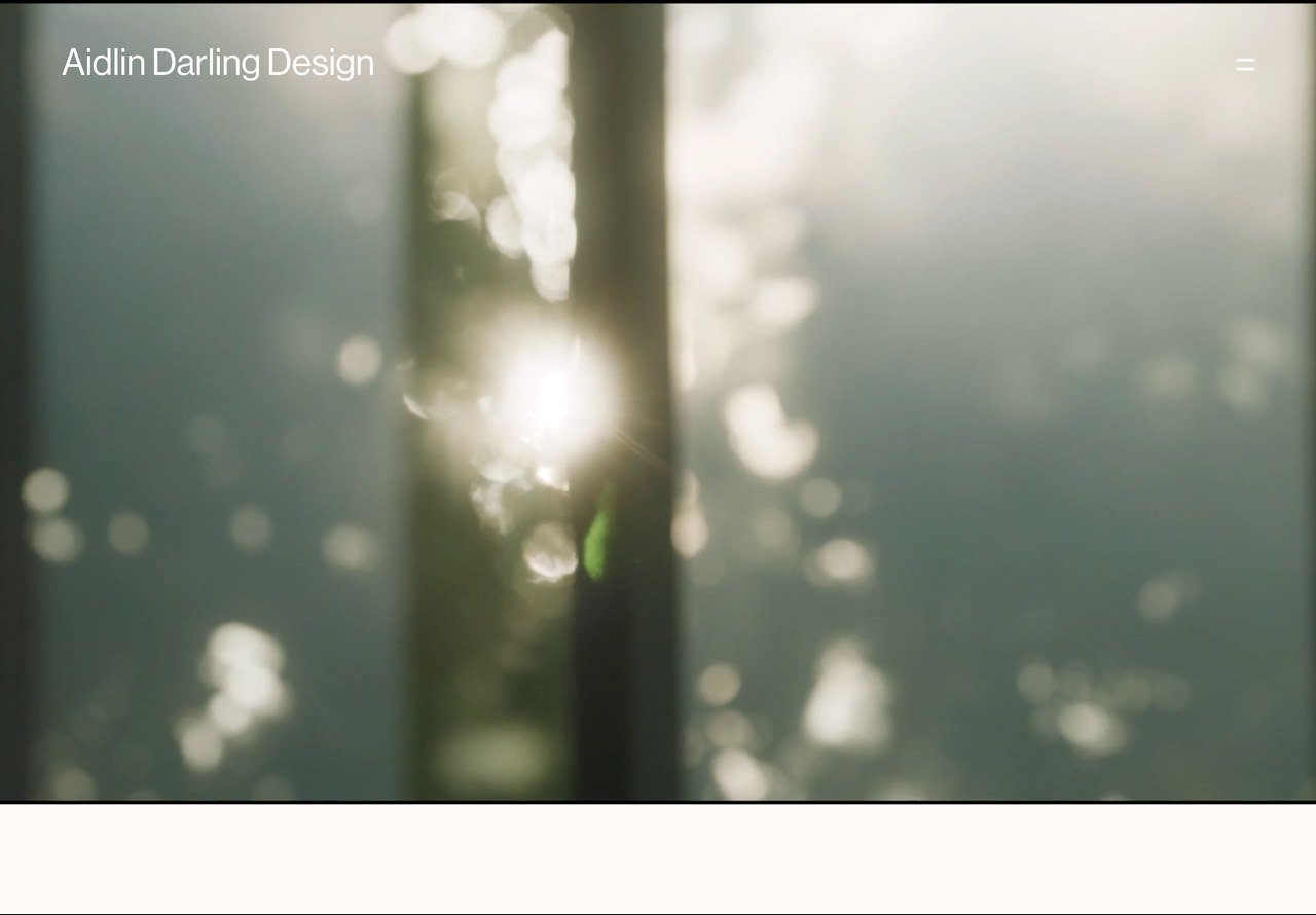 Aidlin Darling Design website preview