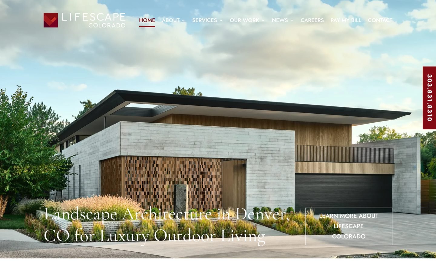 Lifescape Colorado website preview